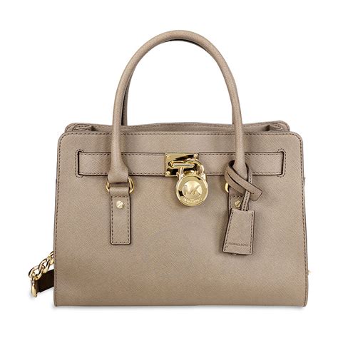 michael kors 30s2ghms3l|Hamilton Saffiano Leather Medium Satchel .